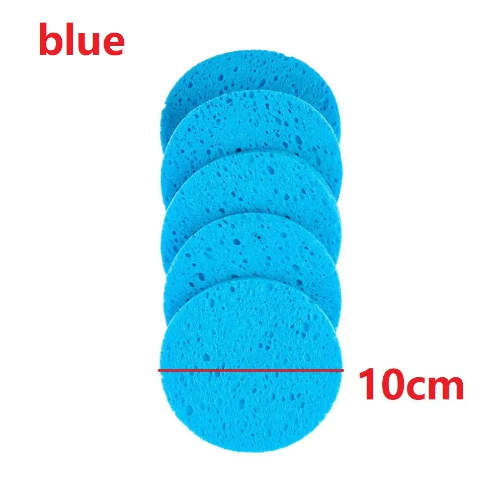 5Pcs Makeup Tool Skin Care Cleanup Compress Puff Cleansing Sponge Face Wash Pad Body Facial Cleaner