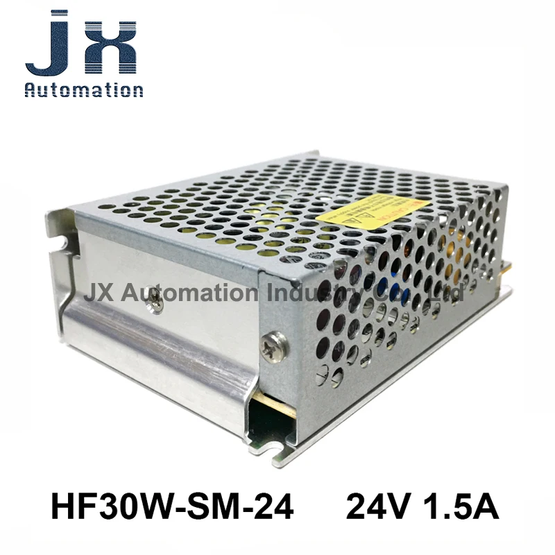 شنغهاي Hengfu امدادات الطاقة HF30W-SM-24 DC24V 1.5A صغيرة الحجم تحويل التيار الكهربائي