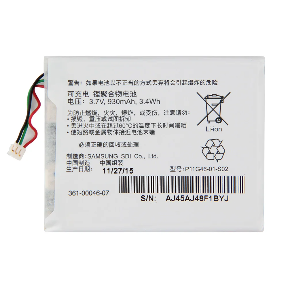 Original Replacement Battery 361-00046-07 For Garmin GDR45 Nuvi 3550LM 3590LMT 930mAh Car GPS Battery With Tools