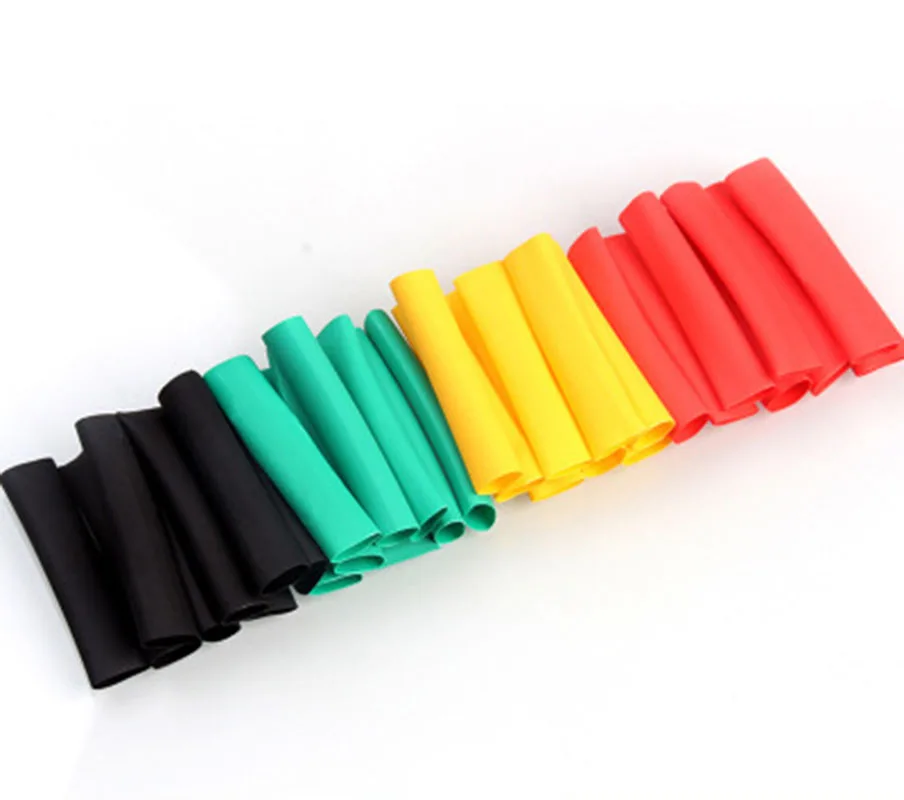 328PCS Heat Shrink Tubing shrinkable tube Black 2:1 Assortment Car Cable Sleeving Wrap Wire Kit Useful cable Electrical Tube