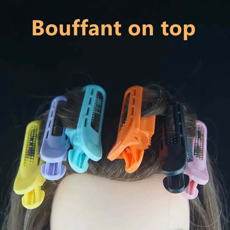 Heißer 2 stücke Haar Curler Clips Haar Wurzel Flauschigen Haar Volumizing Clip Pony Haar Curler Magie Haarpflege Rollen