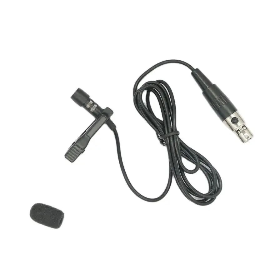 

T50 Black Lavalier Lapel Unidirectiona Microphone for AKG Samson Gemini Wilress TA3F