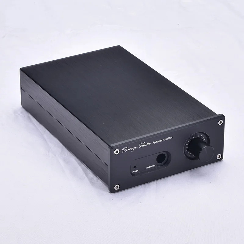 BZ1506 All Aluminum Headphone Amplifier Chassis Amp Audio Enclosure Headphone Case DIY Box 155*60*231MM