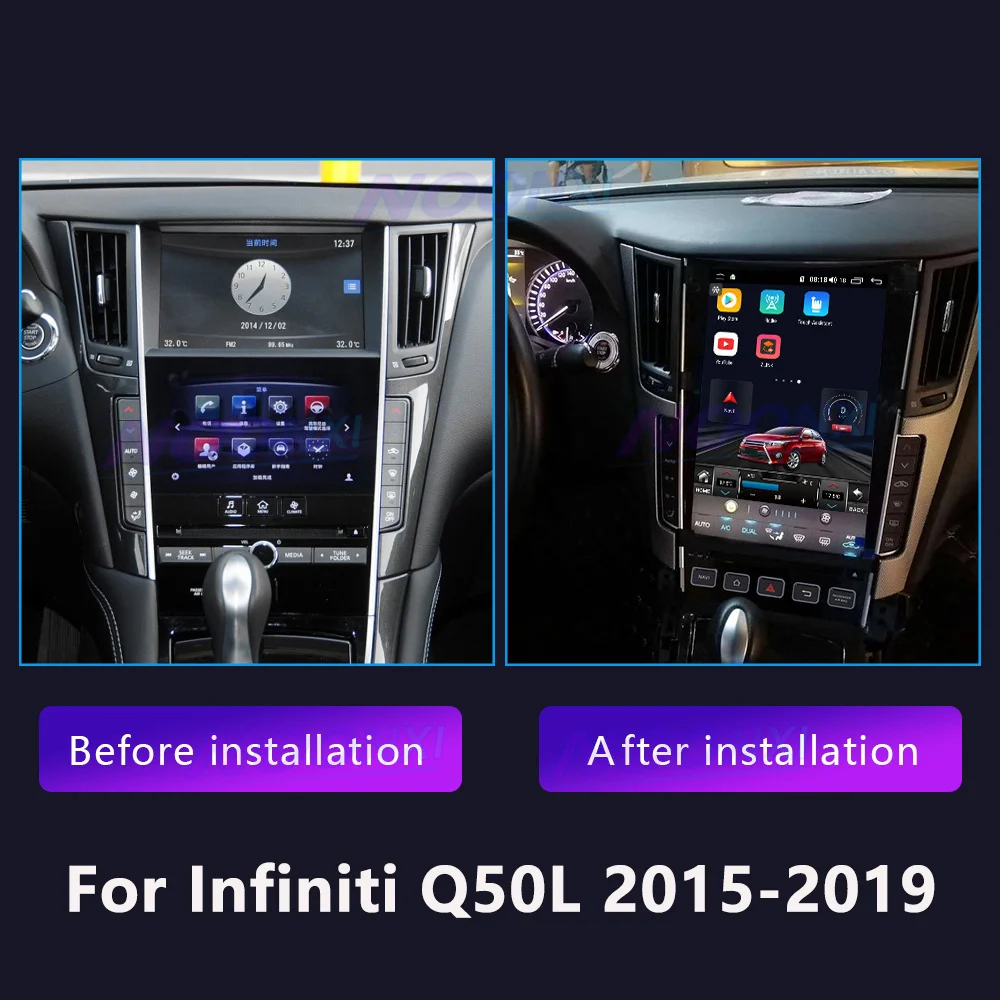 

Автомагнитола для Infiniti Q50/Q50L/Q50S/Q60, 128 ГГц, Android 11,0