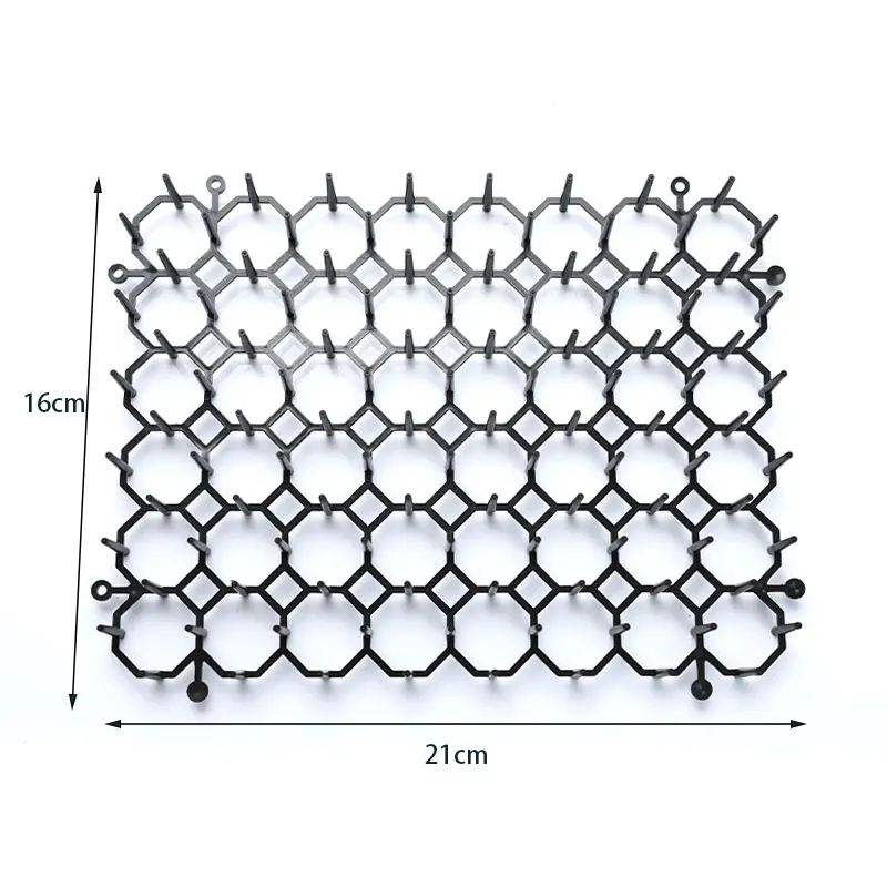 1Pcs Cat Mats Anti-cat Garden Gatos Dogs Repellent Mat Prickle Strips Keep Cats Away Safe Plastic Spike 21cm*16cm