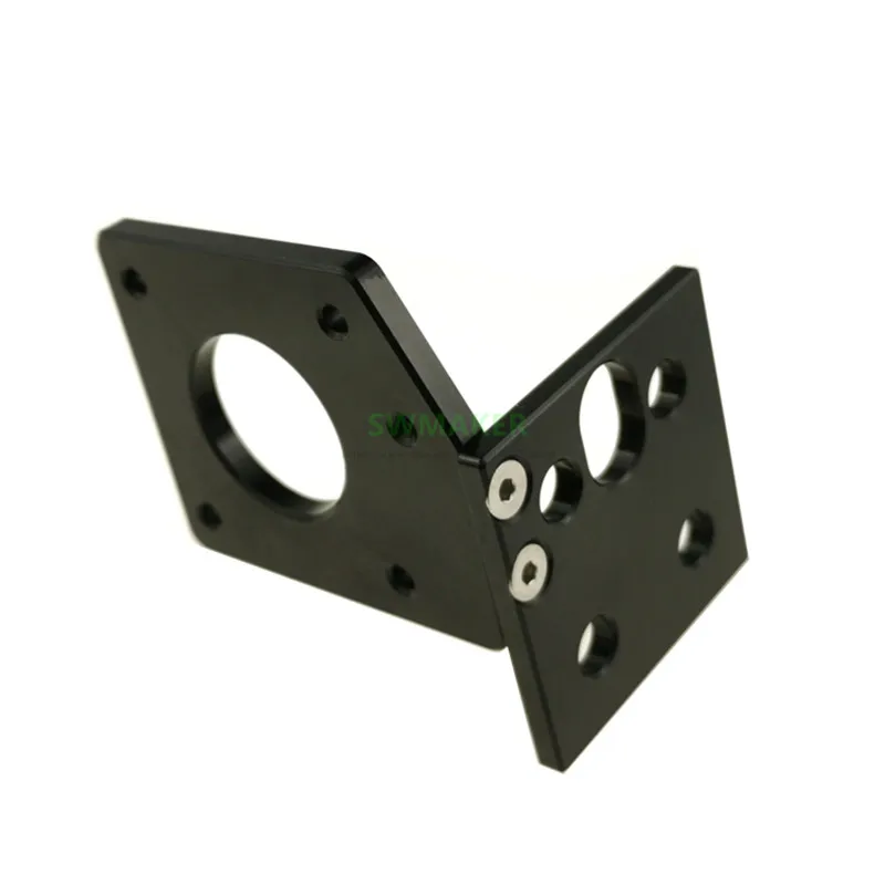 1 stücke Ender-3 serie Alle metall Y-achse motor feste halterung/klammer schwarz für Creality 3D drucker teile