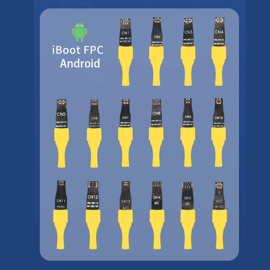 MECHANIC iBoot FPC for Android IOS Power Boot Control line Cell phone Test Power Supply Cable for iphone Huawei Xiaomi Samsung