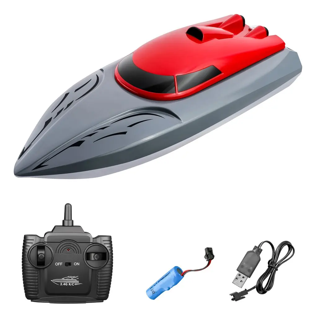 

20km/h 4CH 2.4Ghz RC Boat High Speed Racing Fishing Speedboat Waterproof Remote Control Ship Toy Gift For Children