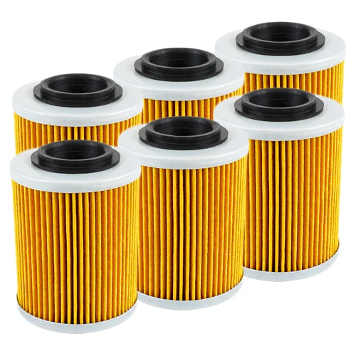 Imagen 2 del producto 2/4/6 Uds Cyleto piezas de motocicleta filtro de aceite para CF Moto 450 550 625 800 1000 Cforce Zforce X8 U8 Z8 ATV UTV 0800- 011300 -0004