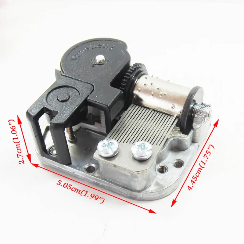 Music Box Mechanism With On/Off Stopper On TOP, DIY Gifts Unusual