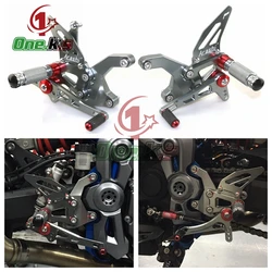 CNC Aluminum Alloy Motorcycle footrest footpeg pedal foot peg Rearset Rearsets For KAWASAKI Z900 2017 2018 2019 Front Pedal