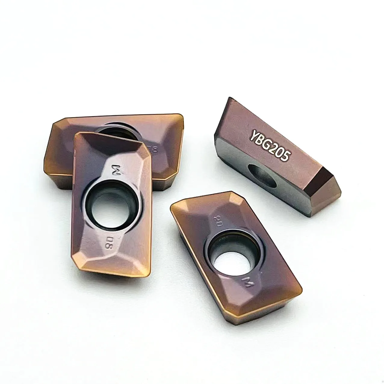 100% original APMT1135PDR YBG205 APMT160408PDER YBG205 carbide inserts APMT1604 APMT1135