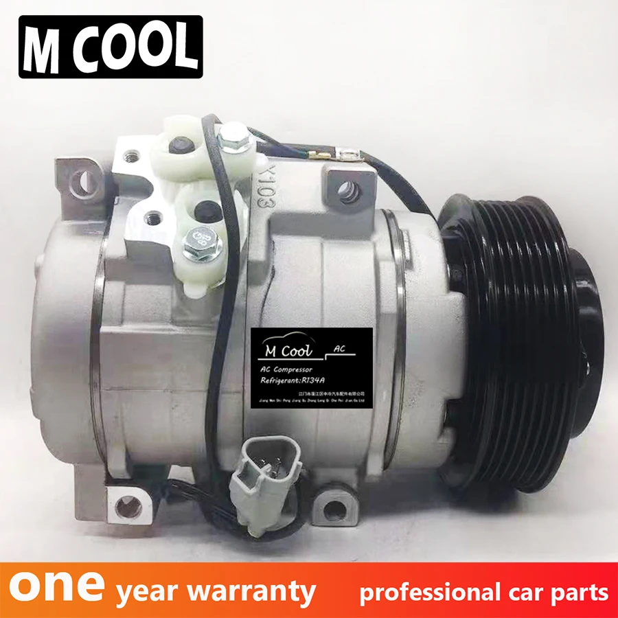 

AIRCOM NEW AC Compressor For Toyota Hiace Hilux Land Cruiser Compressor 4472606250 4473009271 8832035730 8832026600 4472205271