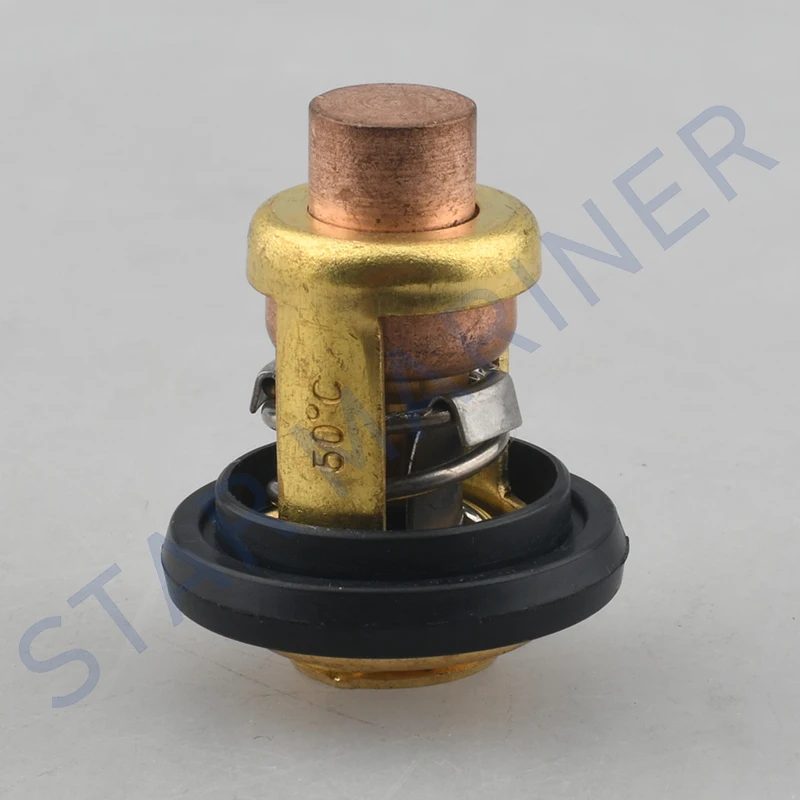 6E5-12411-02 Thermostat 50 Degree 688-12411 6H3-12411 6E5-12411-10 For Yamaha For SUZUKI Outboard Motor 15HP 25HP 30HP-220HP