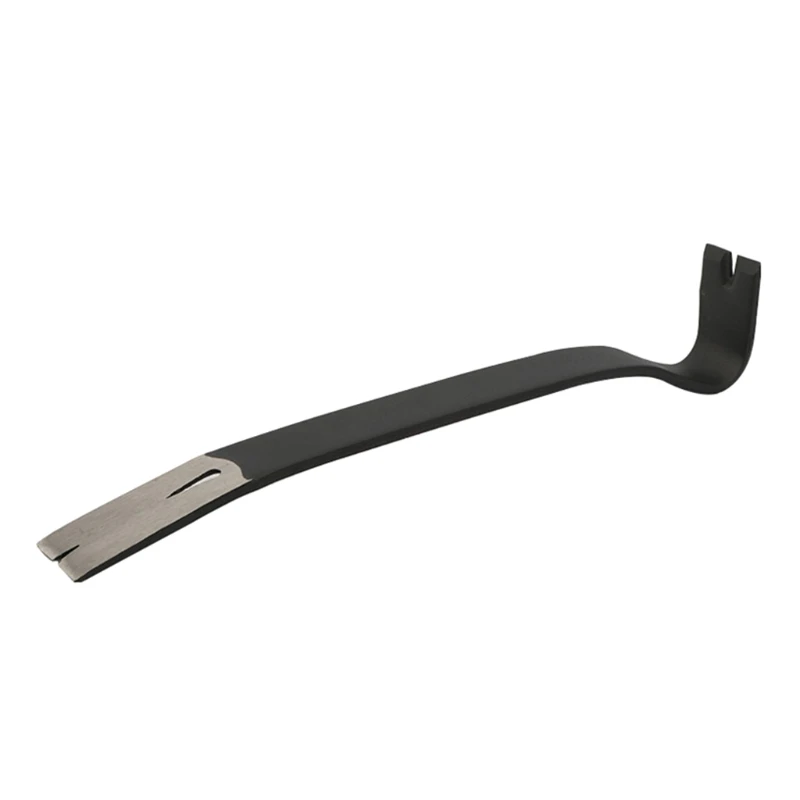 Flat Pry Bar Curved Head Teardrop Puller High-Carbon Steel Wrecking Bar Workshop