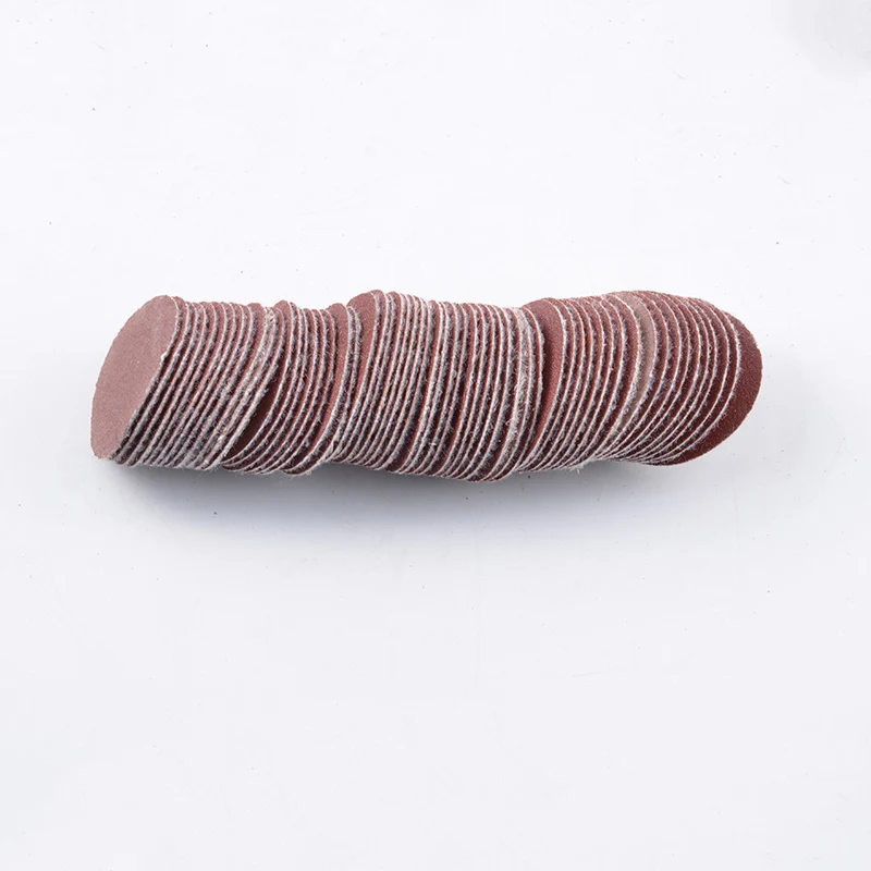110 Chiếc 1 Inch Đĩa Với 1Ps 1/8 Vỏ Miếng Đánh Bóng Móc Và Vòng Giấy Nhám Mài Mòn Dụng Cụ Kèm 40-600Grit