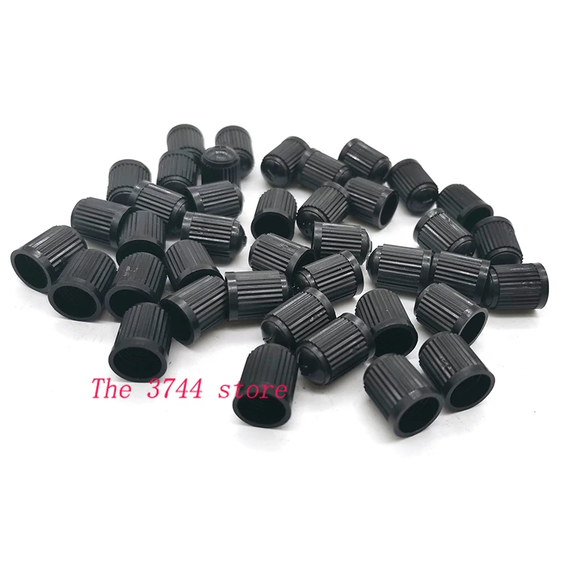 10pcs Tyre black Valve Caps, Plastic Car Tire Stem Dust Covers for scooter, Motorbike, Trucks, Bike, Bicycle  Other Accessories.