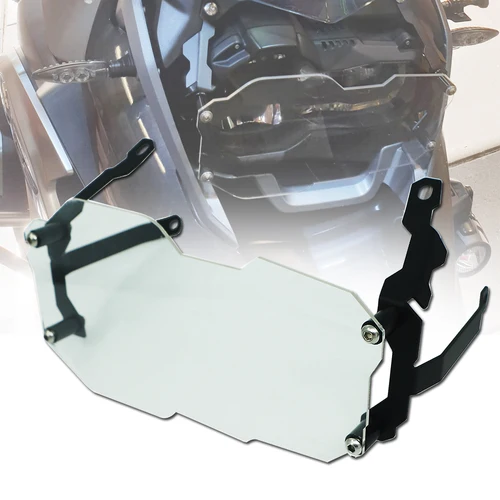 Para BMW R1200GS R1250GS LC Adv R 1250 1200 GS adventure 2013-2023 Protector de faros de motocicleta cubierta de lente transparente