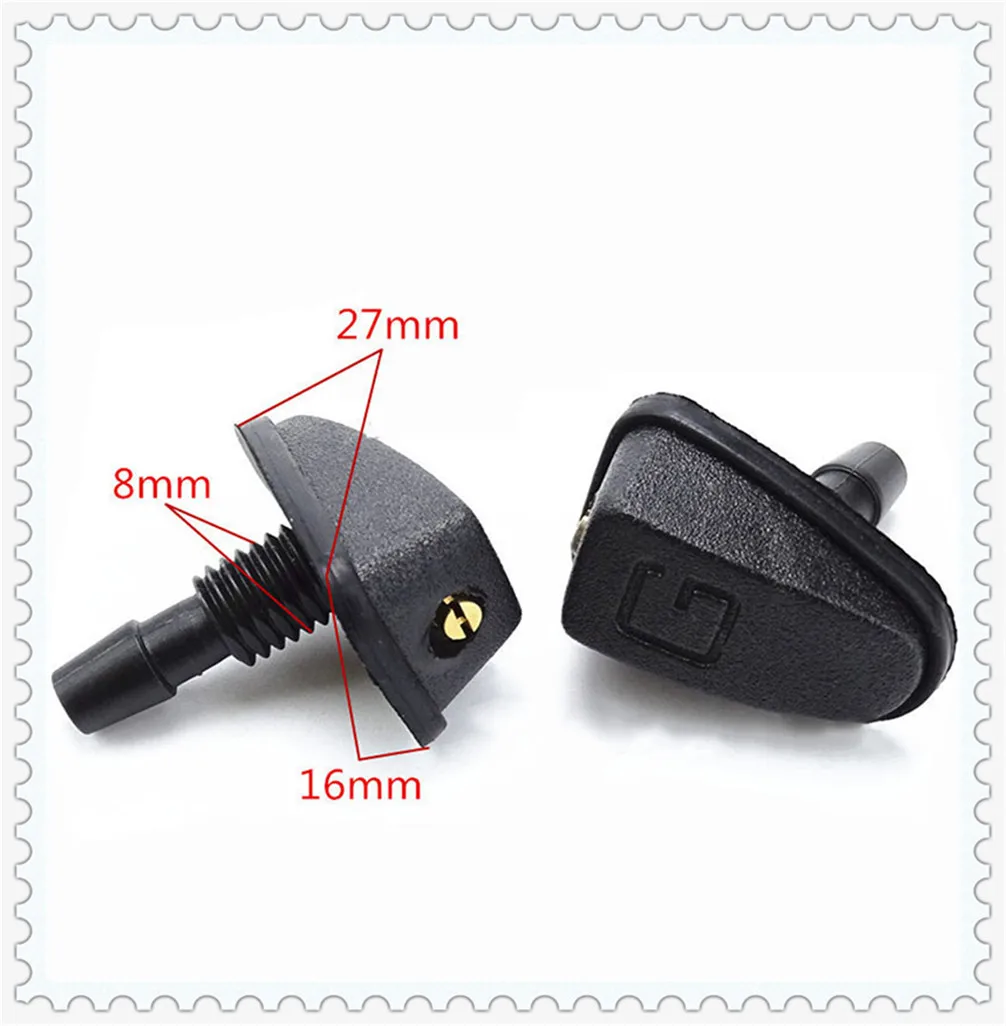 

Water Spout Cover Sprayer Nozzle car Accessories for Renault Megane 2 3 Duster Logan Clio Laguna 2 Captur