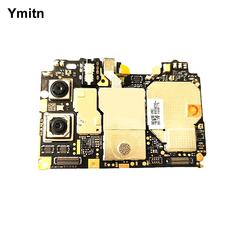 Ymitn Unlocked Main Mobile Board Mainboard Motherboard With Chips Circuits Flex Cable For Xiaomi A2 Lite MiA2 Mi A2 Lite 6 pro