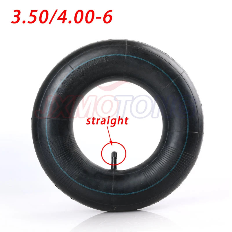 

3.50/4.00-6 350/400-6 Inner Tube Tire Innertube Wheelbarrow Rubber Valve 6" NEW