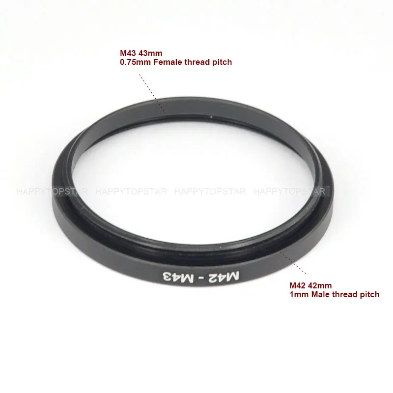 Adattatore per Anello da M42 a M42 Adattatore per Anello di Accoppiamento Maschio-maschio da M42 Lente M42 M42x0.75mm Anelli Adattatori Maschio T2 a Doppio Lato per Filtri Trattamento Opacizzante Adat Adattatore per Anello da M42 a M42 Adattatore per Anello di Accoppiamento Maschio-maschio da M42 Lente M42 M42x0.75mm Anelli Adattatori Maschio T2 a Doppio Lato per Filtri Trattamento Opacizzante Adat
