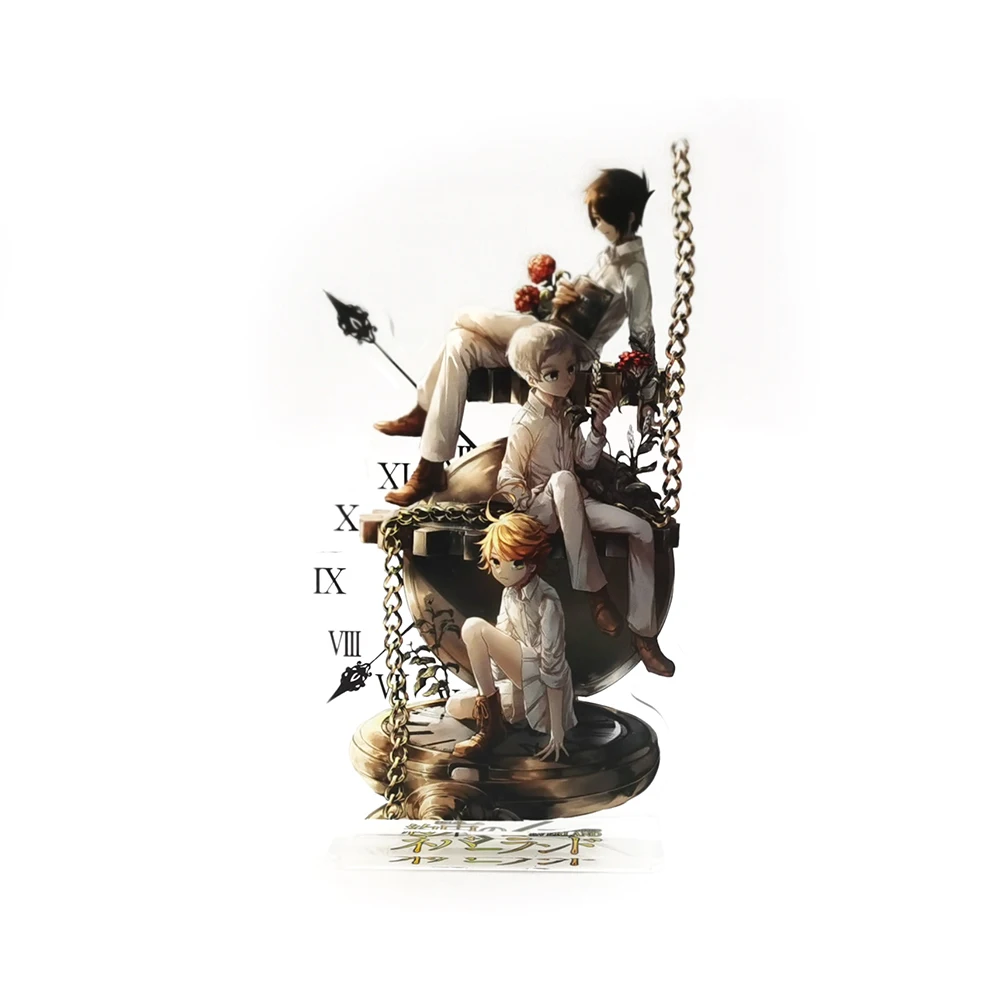 Yakusoku no The Promised Neverland Emma Norman Ray group GM acrylic stand figure model plate holder topper anime