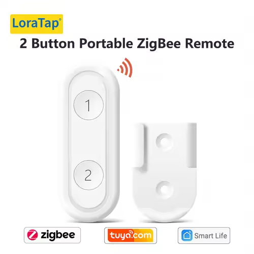 LoraTap ZigBee 3.0 Wireless 14 EU US Push Button Remote Tuya Scene Automation Control Switch Smart Life App Hub Need - Image 17