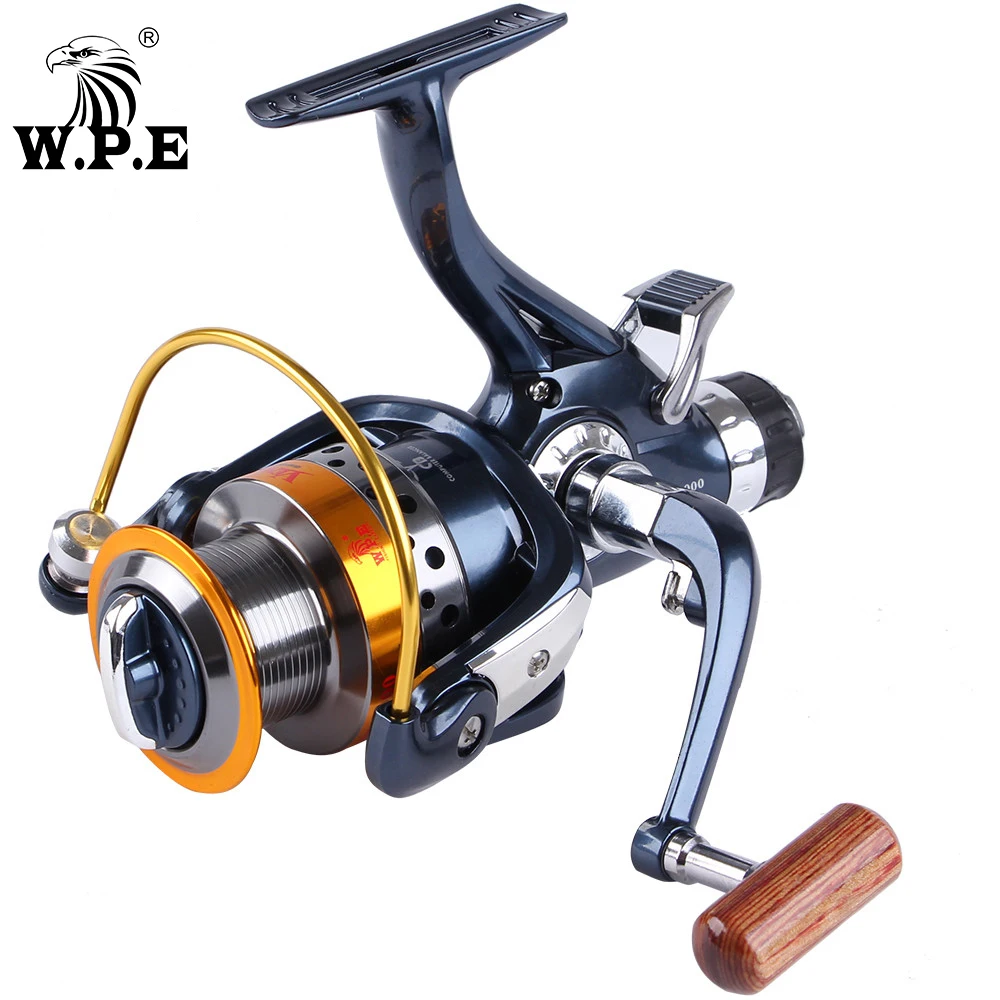 

W.P.E Innovation Waterproof Fishing Reel9+1Ball Bearing Front and Rear Drag System with 8KG Max Drag Cap Fishing Spinning Reel