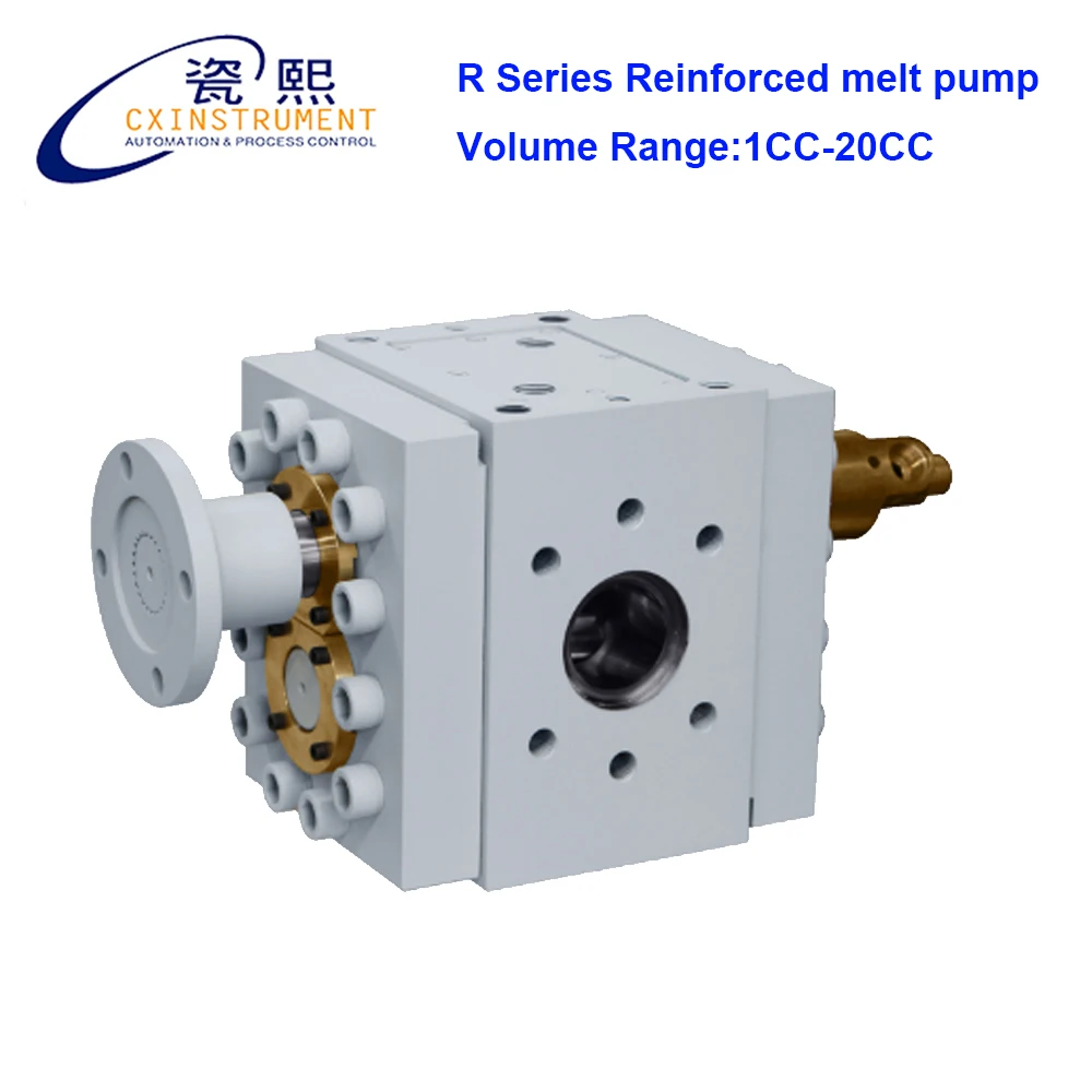 CX-R Good pressure oil gear pump gear Durable melt high temperature high pressure pump Volume Range 1CC-20CC