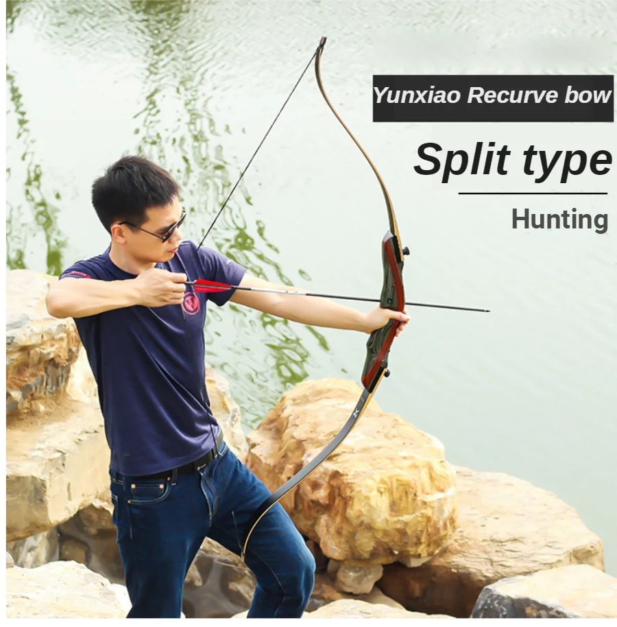 

30/35/40/45/50 Pound Split Recurve Bow High Accuracy 62 Inch Tradition Hunting Bow Recurve Bow Arrow Archery Hunting