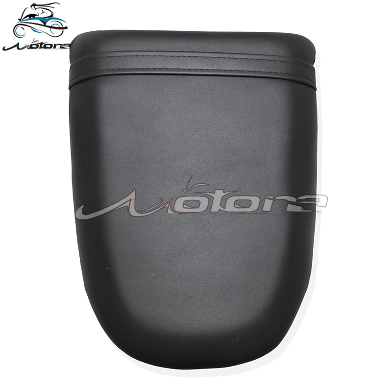 Motorcycle Rear Seat Cowl Pillion PU Leather Cushion Back Motocross Cafe Racer Seat For K1 GSXR 600 750 2000 2001 2002 2003