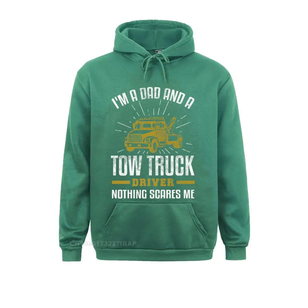 Mens Tow รถบรรทุกพ่อตลก Tow รถบรรทุกพ่อ Premium Hooded Pullover Holiday3D พิมพ์ Hoodies คลาสสิก Hoods Mens