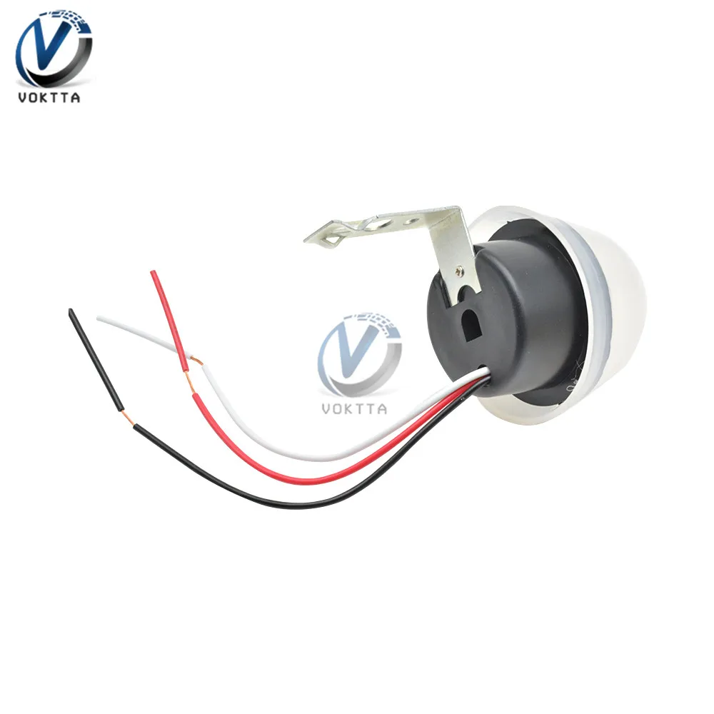 AS-10 AS-20 10A Rain/Photo Control Switch Sensor Auto On Off Photocell Street Light Control AC/DC 110V 220V 90-265V 12V image 6