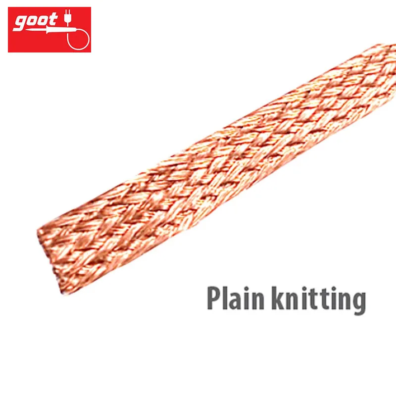 Original Goot Lead-free RoHS MSDS Anti-Hot Desoldering Wick BGA Braid Copper Wire Solder Remover 1.5mm 2mm 2.5mm 3mm Width