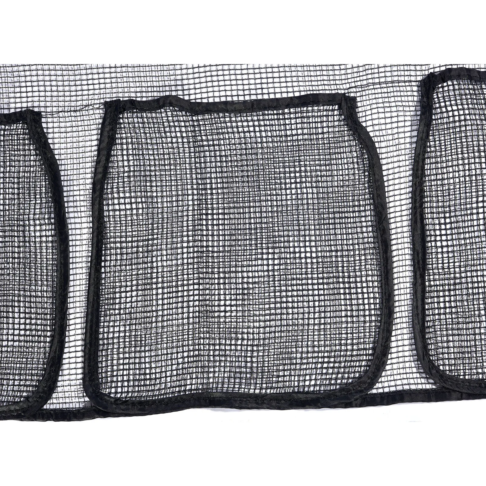 Trampoline Storage Mesh Bag With 4 Straps Toys Shoes Organizer Wall Decoration Storage Bag For Trampoline Accessories