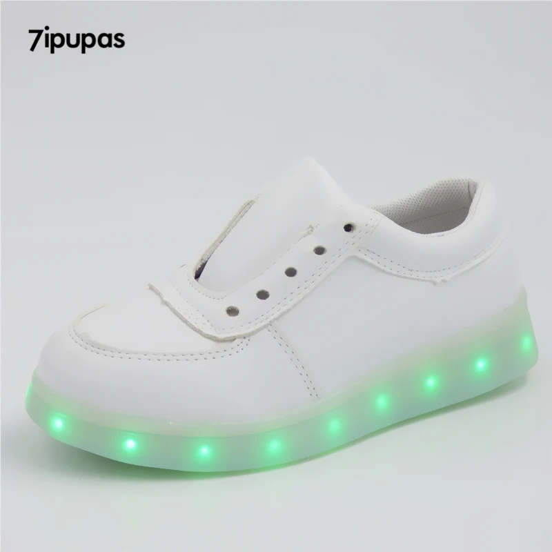 RayZing-Tênis de cesta luminosa colorida para mulheres, Sapatos LED Unisex, Light Up Glowing Shoes