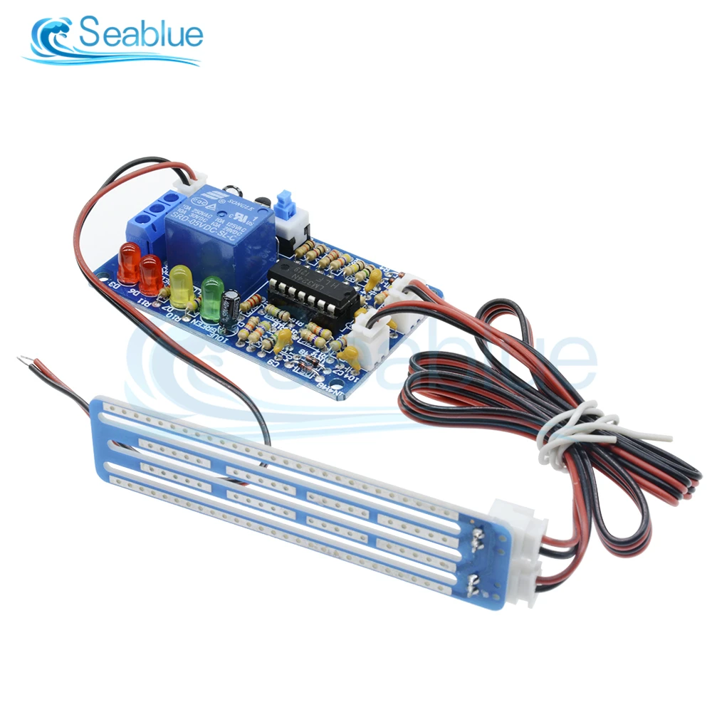 5V Water Level Detection Sensor Liquid Level Controller Module DIY Kits Automatic Drainage Device Controller With LED Indicator