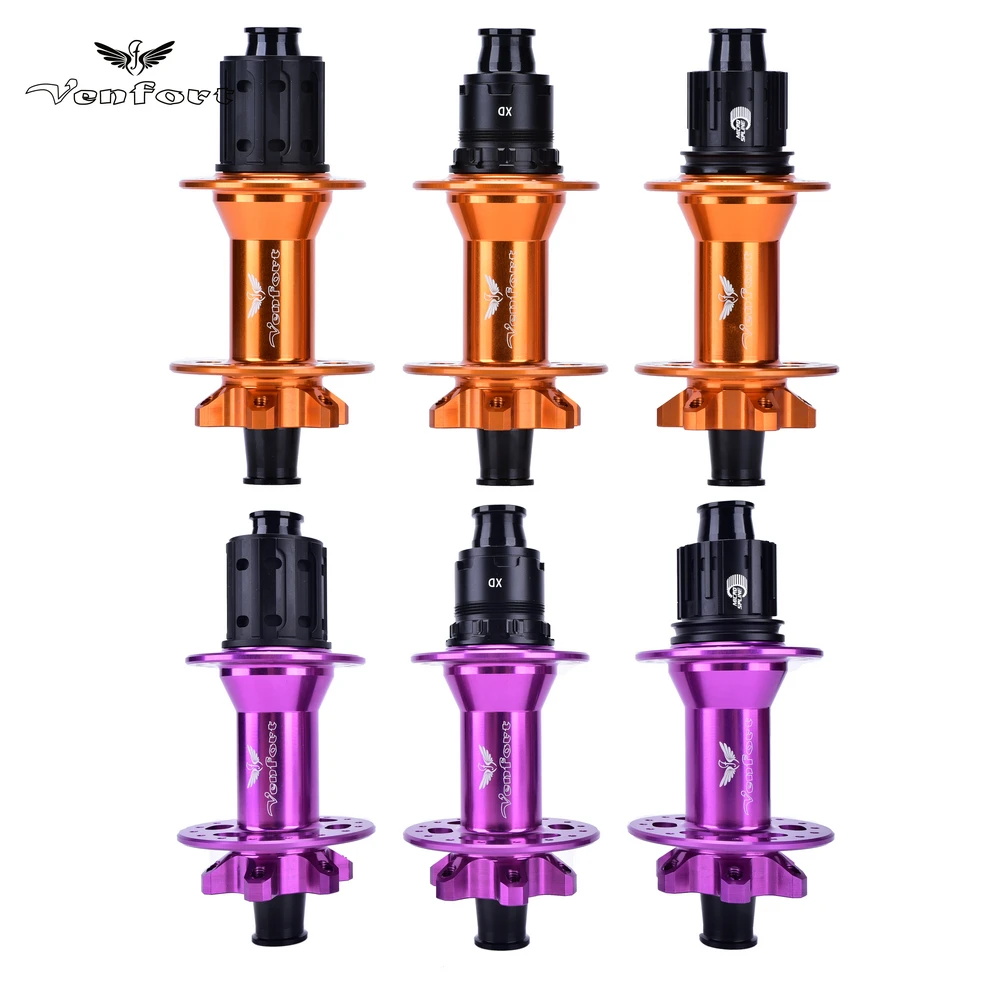 MTB VENFORT Cycling HUB M350  Star Ratchet hub MTB BOOST 148mm 32H 6-Bolt for HG SRAM XD  12 speed hubs