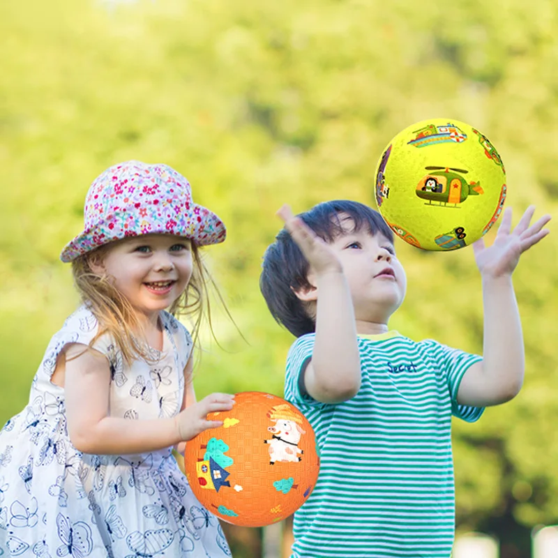 Mideer 5 "7" Stretch Ball koszykówka piłka nożna gumowa piłka dzieci zabawki na zewnątrz rakieta gumowa piłka rzucanie zabawki dla dzieci 1Y + 2Y +