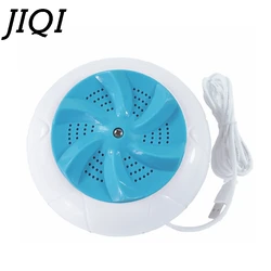 Mini Ultrasonic Washing Machine Automatic Turbo Washer Laundry Remove Dirt Portable for Travel Business trip