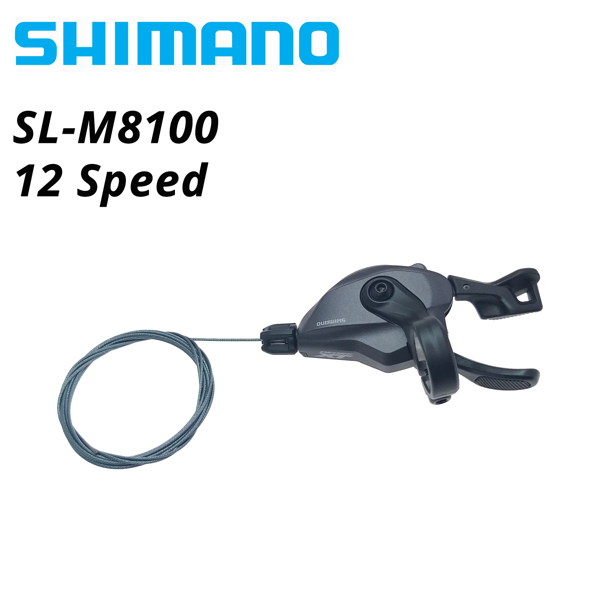 Shimano Deore XT M8100 1X12Speed Groupset 12S Shift Lever Rear Derailleur CN Chain Cassette FC Crankset 12V 10-51T for MTB Bike