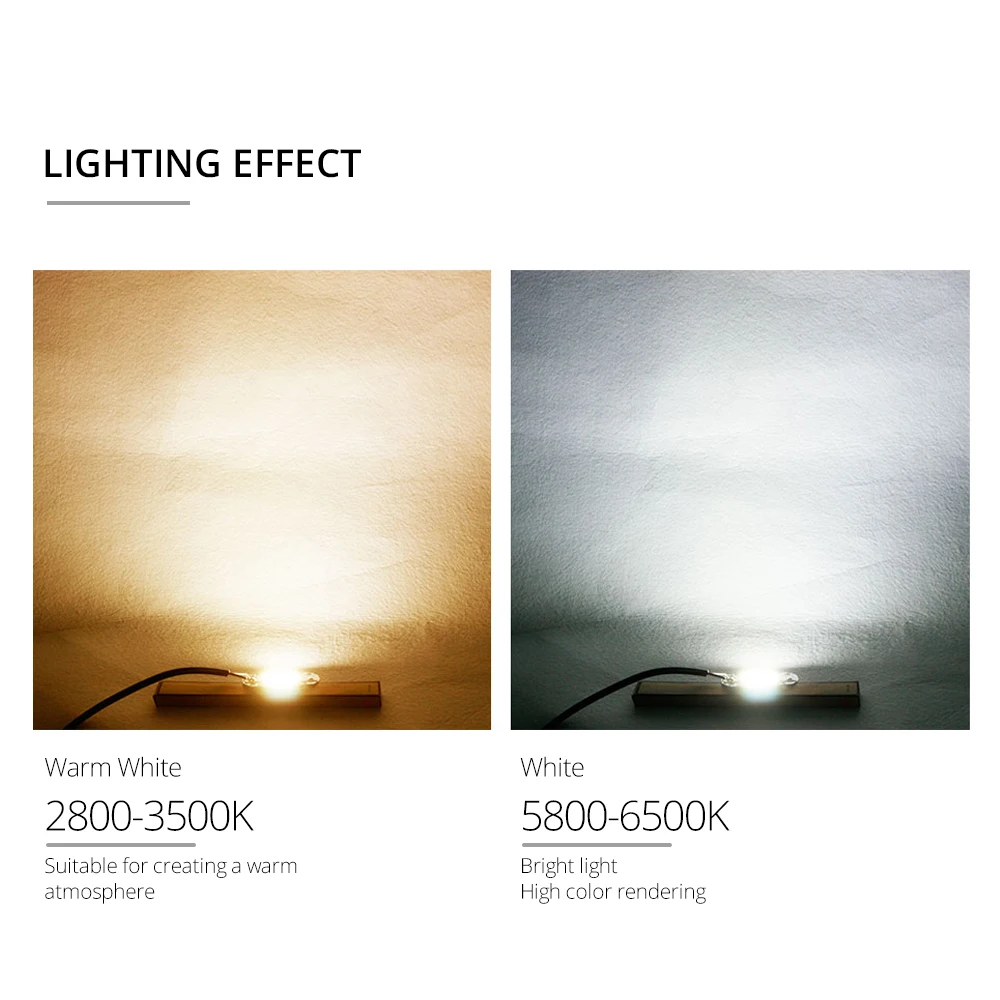 10W 20W 30W 50W 100W COB LED Chip DC 9-12V 30-36V Integrated Matrix Diode Beads DIY Floodlight Spotlight High Power