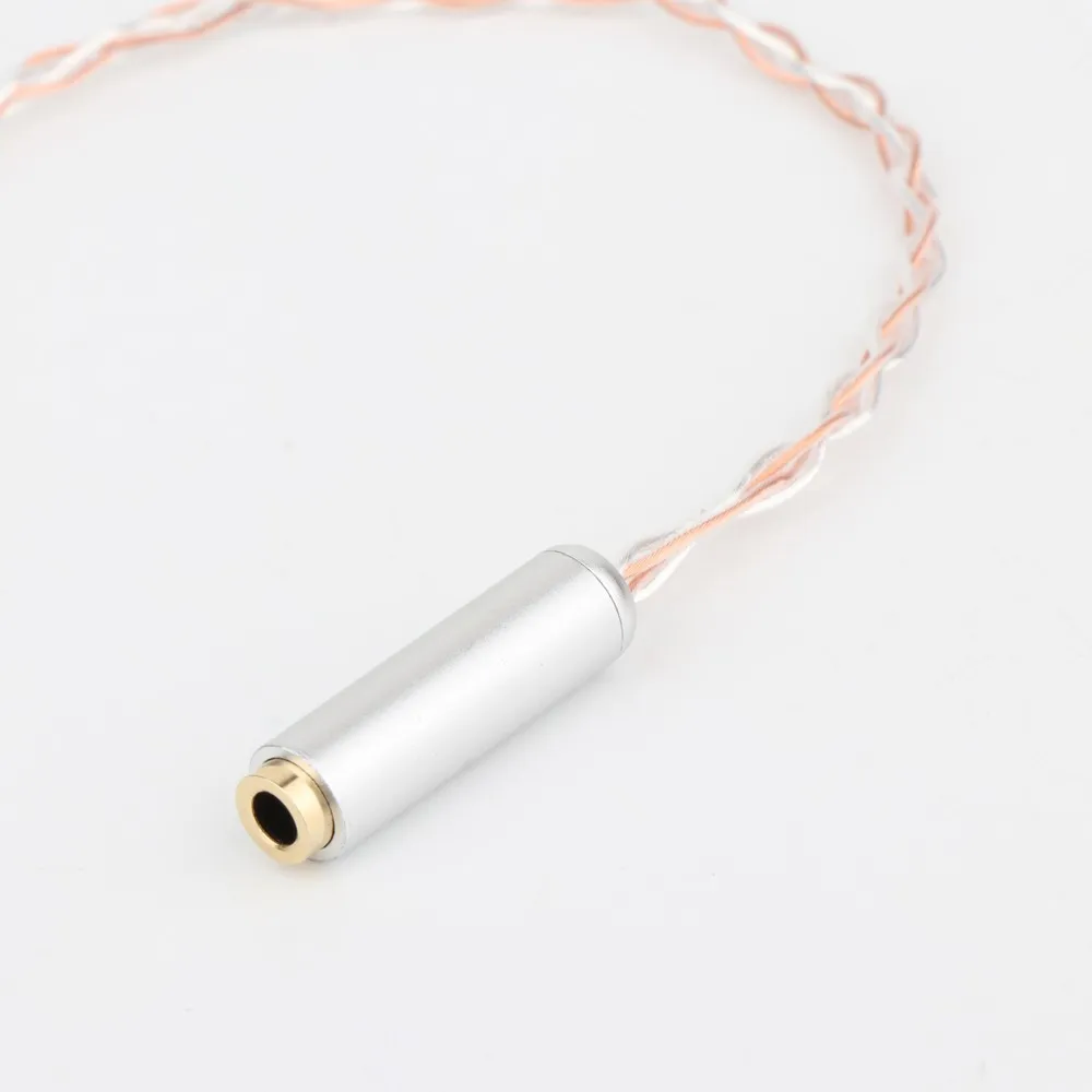 Cavo adattatore bilanciato maschio da 4,4 mm a femmina bilanciato da 2,5 mm di alta qualità 4N OCC