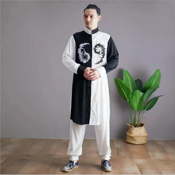 

Chinese Style Wushu Competition Performance costume Tai Chi Suits Men Autumn Kungfu Exercise Clothing Man Professional Clothing