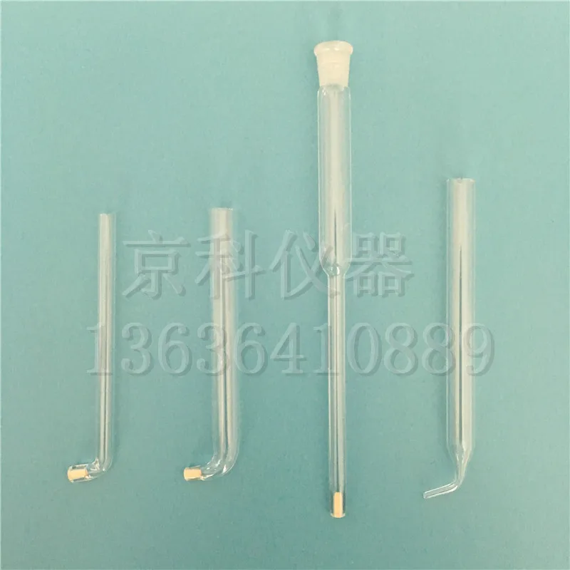 Luggin Capillary Electrochemistry L-type Ceramic Core Salt Bridge L Type Luggin-Haber Capillary for Reference Electrode