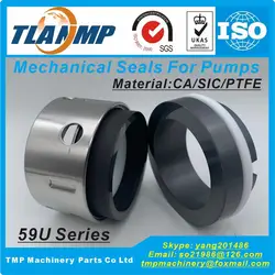 Type 59U-18/20/22/25/28/30/32/35/38/40/43/45/48 TLANMP Mechanical Seals with BP PTFE Wedge Seats (Material: Carbon/SiC/PTFE)