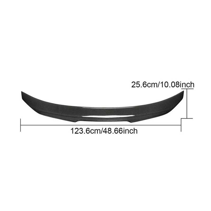 PSM style carbon fiber primer black color spoiler for BMW 2 Series F22 F87 M2 2014-2019 M235i M240i 218i 220i 228i