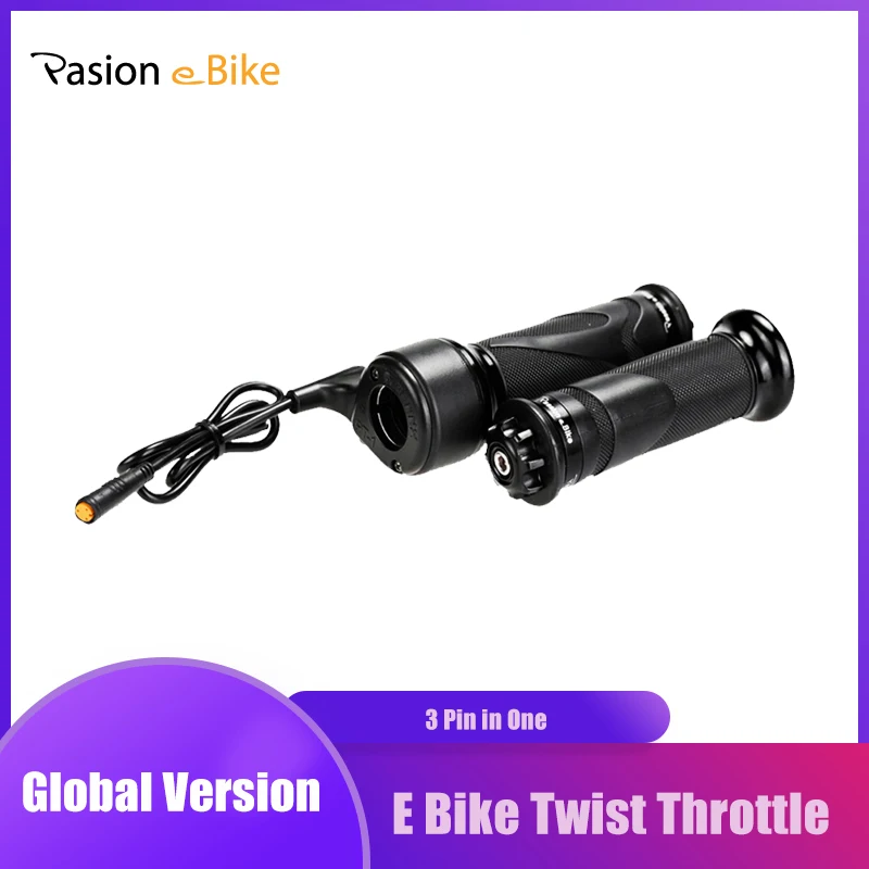 Electric Bike Twist Throttle for Bafang BBS01 BBS02 BBSHD Twist Speed Throttle for Electric Bike Parts E Bike Twist Throttle