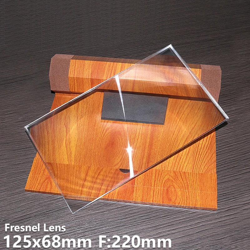 Fresnel lens 125x68mm F220mm  5.7